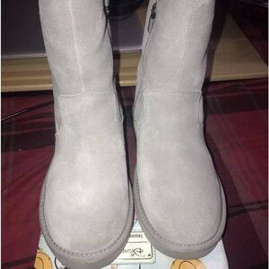 UGG Womens Gray Suede Boots Size 7